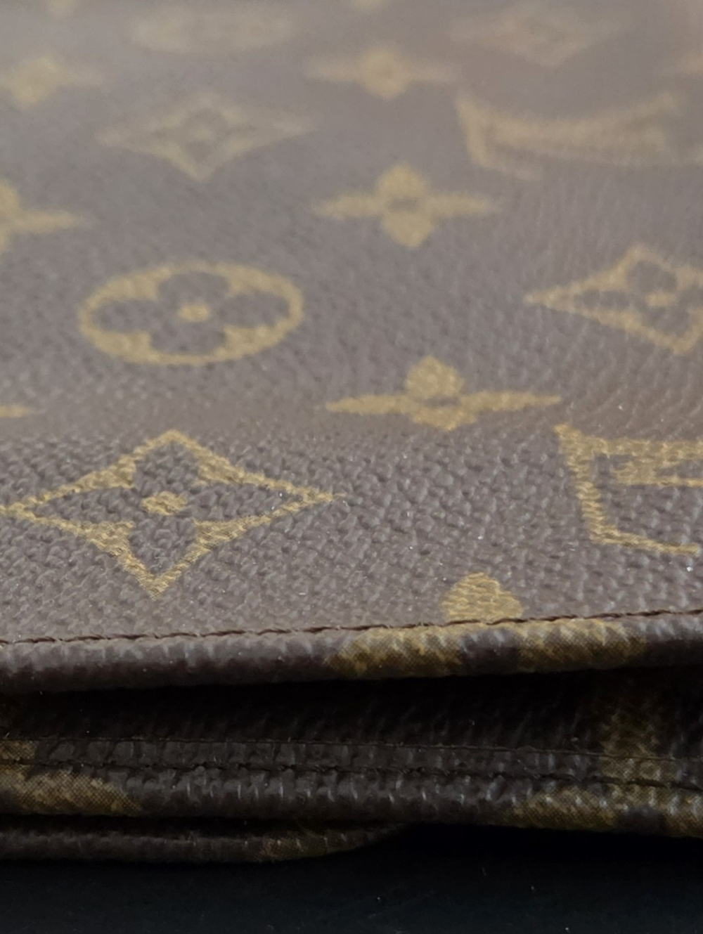 Vtg Louis Vuitton Vintage Monogram Canvas Rabat Pochette Clutch Bag - Picture 6 of 8
